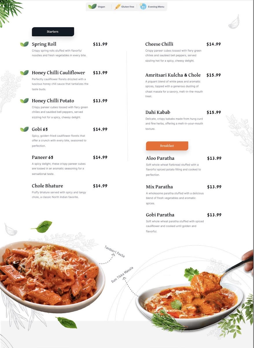 Jaiswal Hotel Pure Veg Restaurant Menu - Image 2